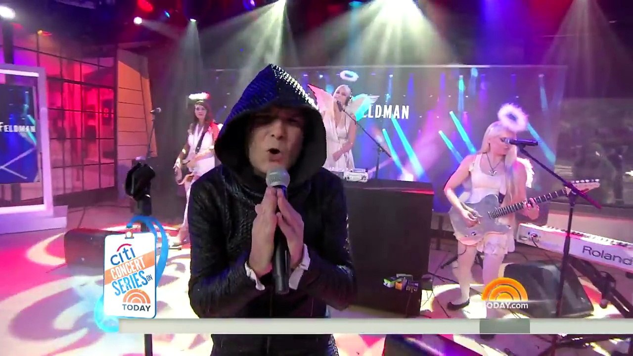 Corey Feldman Crazy Live TV Performance