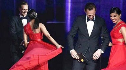 Priyanka Chopra Tom Hiddleston over PDA - Emmys 2016 After Party