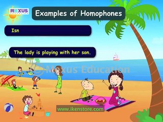 Kids Learning -- Learn About Homophones !
