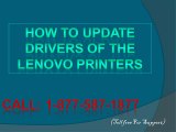 How to Update Drivers of Lenovo Printers Call 1-877-587-1877