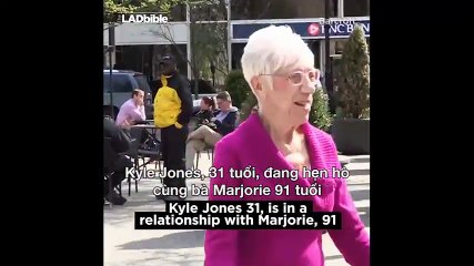 Người đàn ông 31 tuổi yêu cụ bà 90 gây sốc