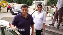 RISHI KAPOOR WITH WIFE NEETU WATCH MOVIE PINK SPOTTED