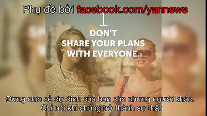 6 ĐIỀU NÊN GIỮ BÍ MẬT CHO RIÊNG BẢN THÂN