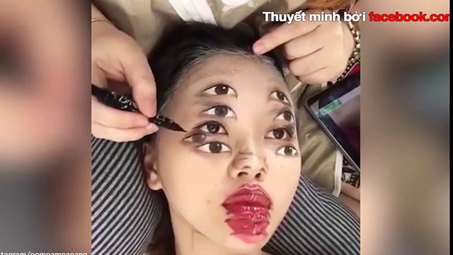 Màn make up ảo diệu của nghệ sĩ trang điểm Thái Lan khiến ai cũng hoa mày chóng mặt
