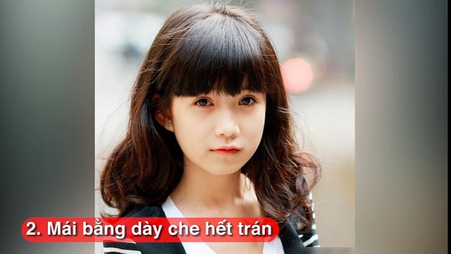 Nhìn tóc mái đoán tính cách