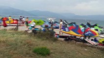 Drepano Kite Surfing DJI Phantom 3 4K point of view