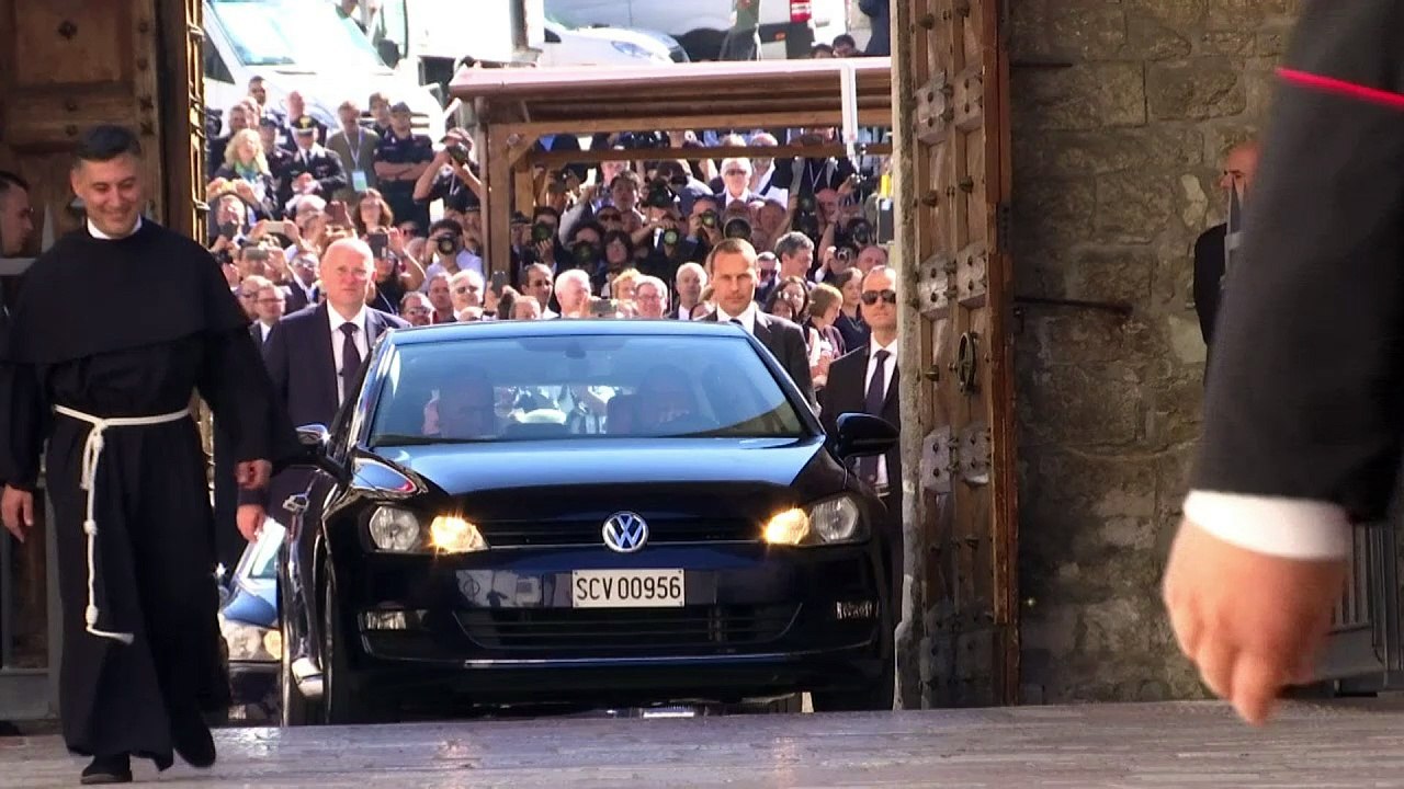 Le pape à Assise à la rencontre de dignitaires religieux