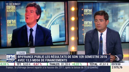 Bpifrance a publié les résultats de son premier semestre 2016 – 20/09