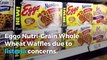 Kellogg issues recall for Eggo waffles amid listeria concerns