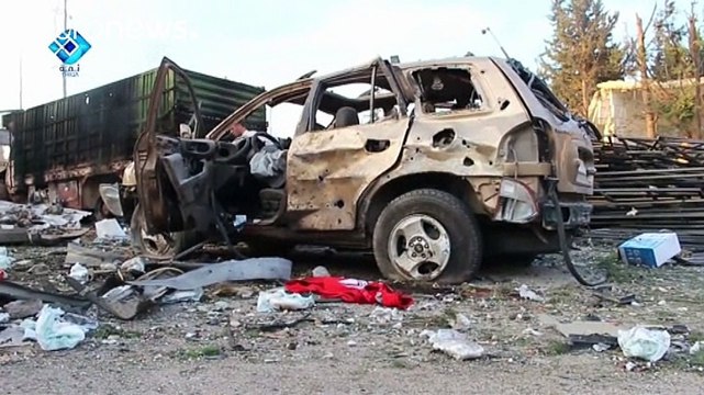 ООН приостановил отправку гуманитарных конвоев в Сирию после обстрела одного из них