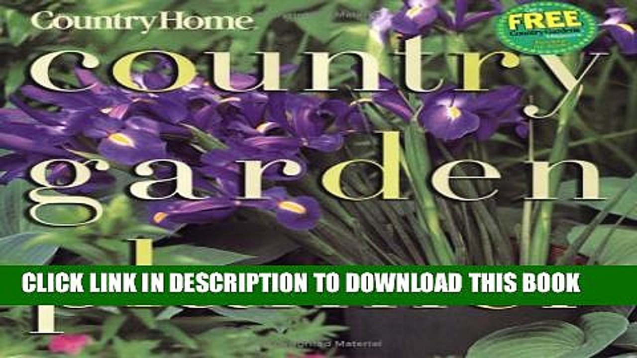 [PDF] Country Garden Planner Full Online