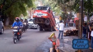 #7 Funny road accidents , cool truck , funny tractor , funny car , funny video