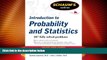 Big Deals  Schaum s Outline of Introduction to Probability and Statistics (Schaum s Outlines)