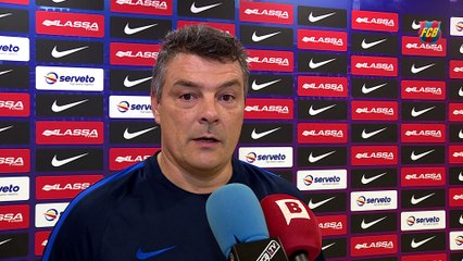 Xavi Pascual : "Lo más importante es el futuro”