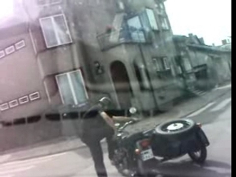 Accident moto - cycliste