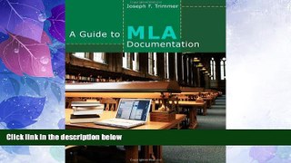 Big Deals  A Guide to MLA Documentation  Free Full Read Most Wanted