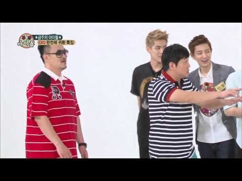 주간아이돌 - 주간 아이돌 108회 분량사수 엑소 루한타임 Save Luhan EXO 分量死守