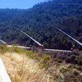 This Is How Wind Turbine Blades Are Transported Up A Mountain