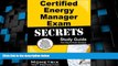 Big Deals  Certified Energy Manager Exam Secrets Study Guide: CEM Test Review for the Certified
