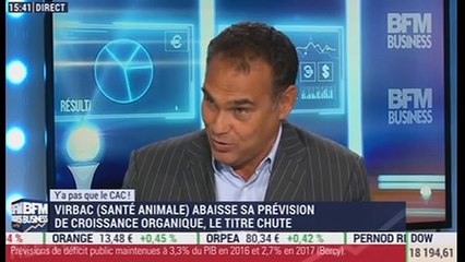 Y'a pas que le CAC: Le titre Virbac chute après la révision de sa croissance organique - 20/09