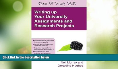 Big Deals  Writing up your university assignments and research projects: A practical handbook