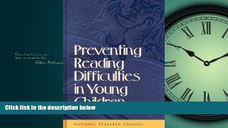 Enjoyed Read Preventing Reading Difficulties in Young Children
