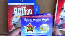 Disney Bolt 3D blu ray unboxing review 4-disc region Free