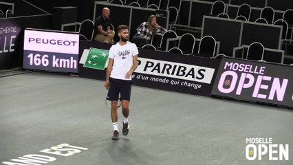 Interview de Pré-Match de Benoît Paire