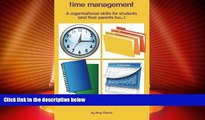 Big Deals  Time management   organizational skills for students (and   their parents too...): An