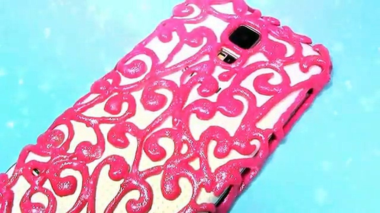 DIY crafts: Hot glue phone case - Innova Crafts