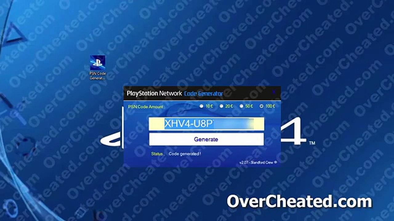 Générateur de code PSN