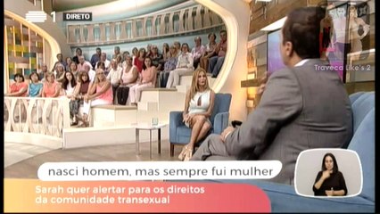 Sara Moreira no ''Agora Nós'''  R T P  20-09-2016