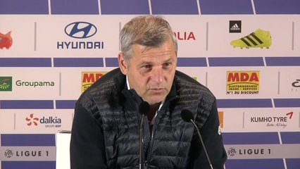 Foot - L1 - OL : Genesio «On est sur le bon chemin»