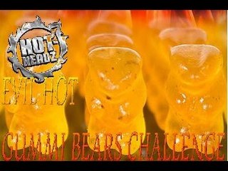 EVIL HOT GUMMI BEARS CHALLENGE | Supermadhouse83