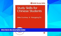 Big Deals  Study Skills for Chinese Students (SAGE Study Skills Series)  Best Seller Books Most