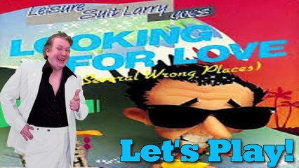 Eve is NOT happy Let's Play Leisure Suit Larry 2 part 1