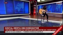 Ece Üzgör canlı yayında şarkı söyledi