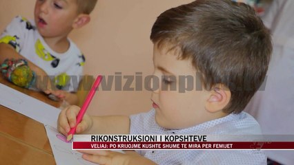 Rikonstruksioni i kopshteve në Tiranë - News, Lajme - Vizion Plus
