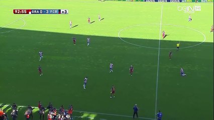 Khoảnh khắc các cầu thủ Barcelona ăn mừng chức vô địch