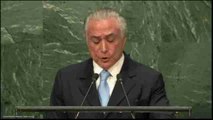 Temer reitera ante la ONU el compromiso de Brasil con la democracia