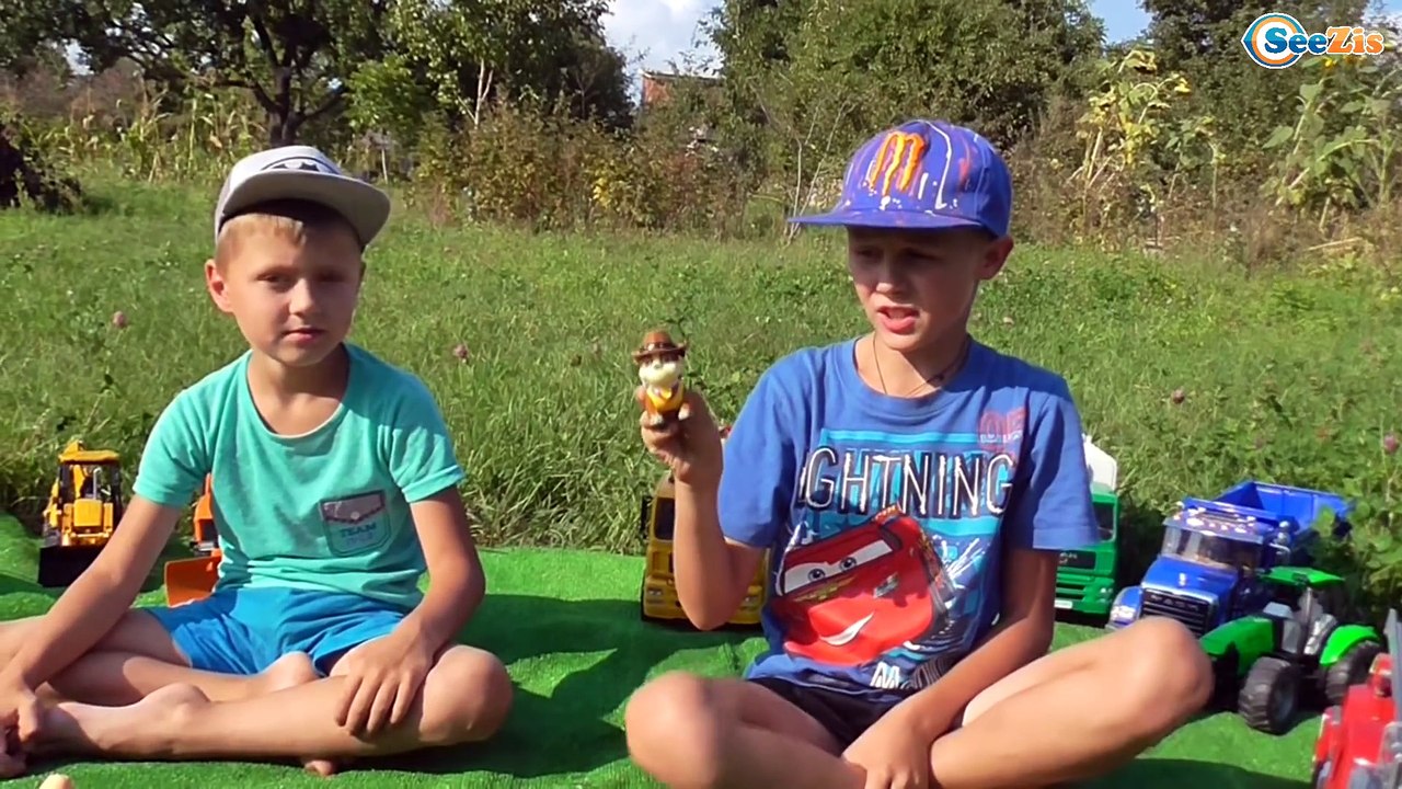 МАШИНКИ BRUDER Играем Игорек и Богдан PAW Patro...