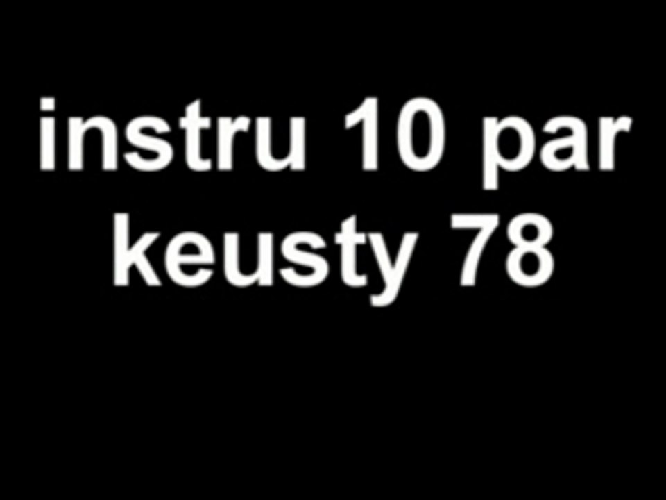 instru 10 par keusty 78130 les mureaux