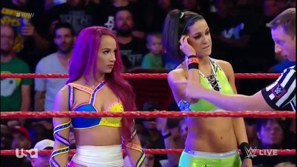 Sasha Banks & Bayley vs Charlotte & Dana Brooke