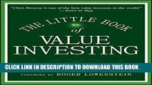 [PDF] The Little Book of Value Investing Popular Colection
