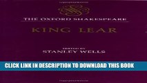 [PDF] The History of King Lear (The Oxford Shakespeare) Full Online