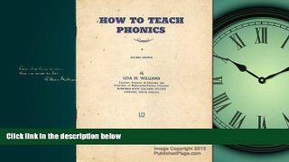 Online eBook How to teach phonics