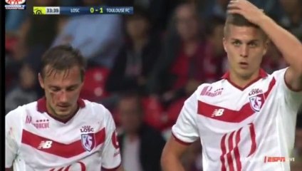 Marko Basa Goal HD - Lille 1-1 Toulouse - 20-09-2016