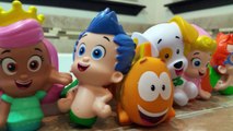 If Youre Happy and You Know it with Bubble Guppies Bath Toys in 4K UHD | Toys and Nursery Rhyme