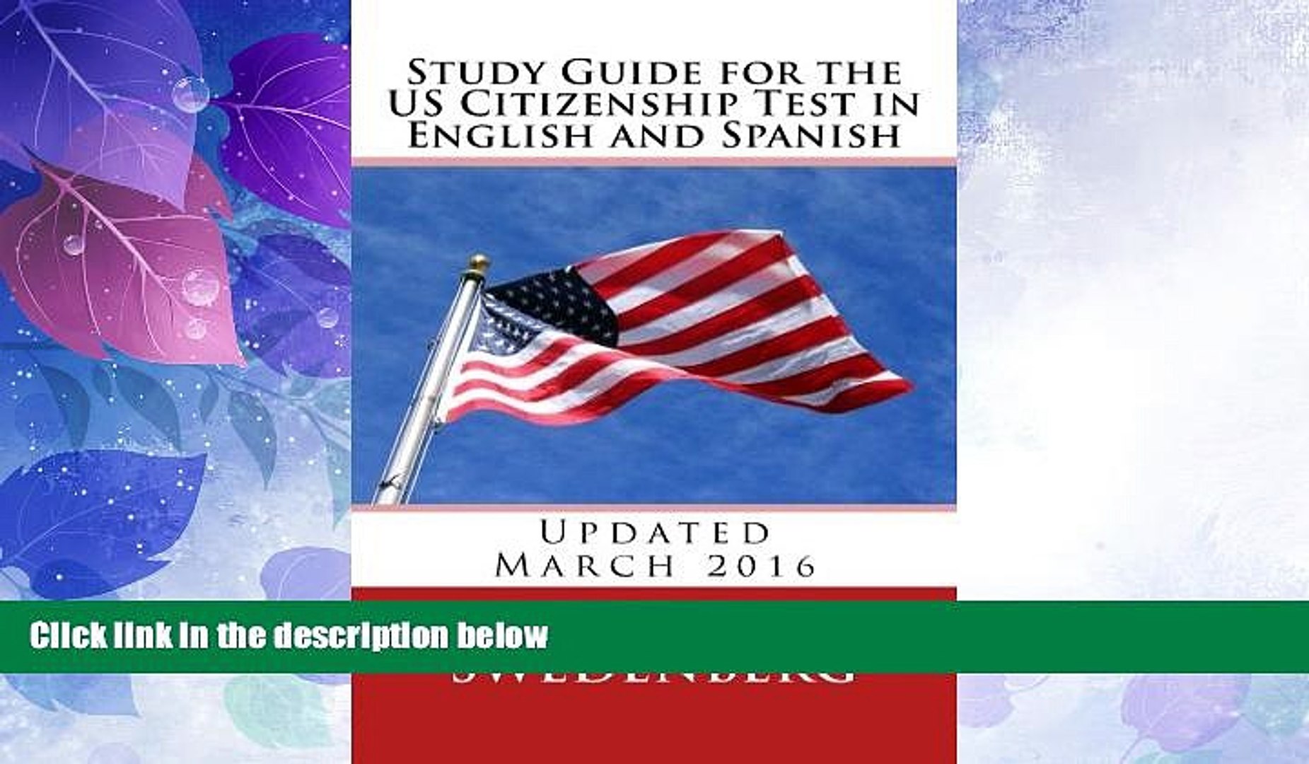 Big Deals  Study Guide for the US Citizenship Test in English and Spanish: Updated March 2016