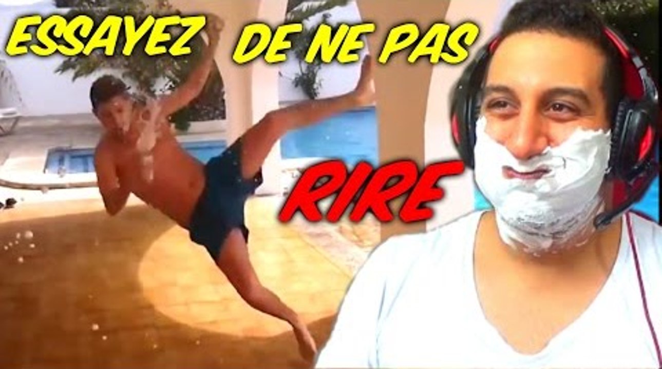 ESSAYEZ DE NE PAS RIRE (Défis de la mousse a raser)